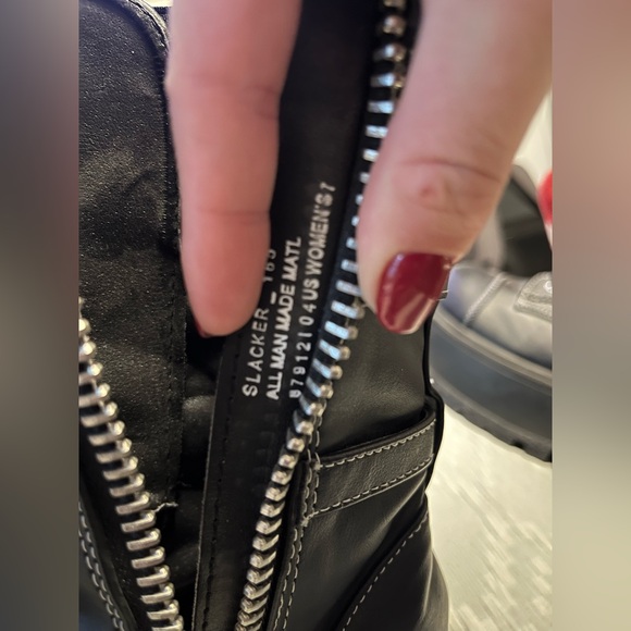 Demonia Black Platform Boots - Picture 4 of 6